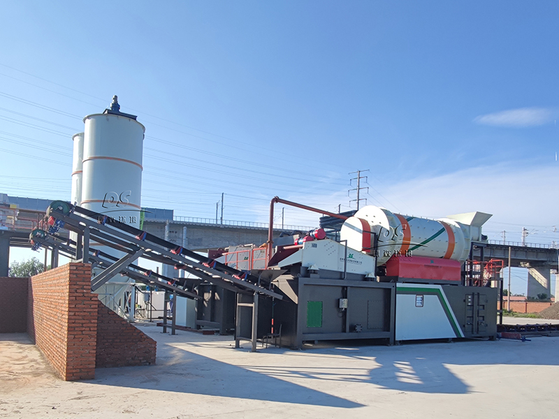 東北某異位淋洗修復(fù)現(xiàn)場