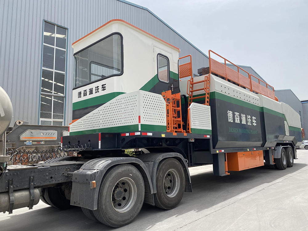 德森移動淋洗修復站發(fā)貨