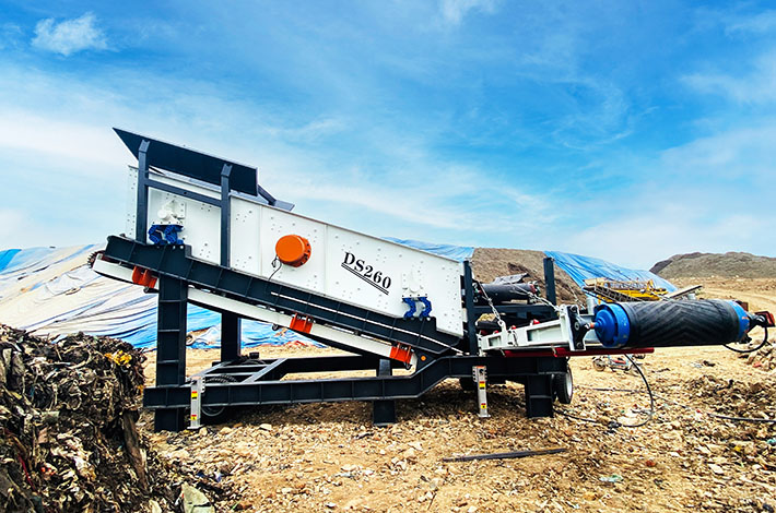 東莞垃圾填埋場(chǎng)篩分項(xiàng)目（200T/H）