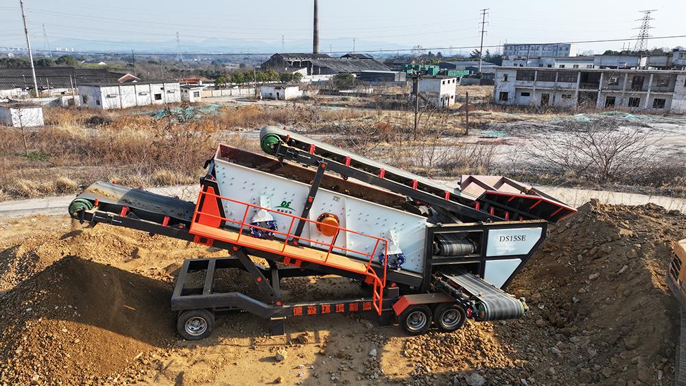 德森移動篩分站應用場景