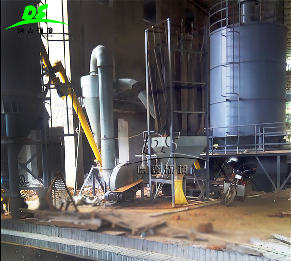 豎式燒結(jié)機(jī)安裝現(xiàn)場(chǎng)