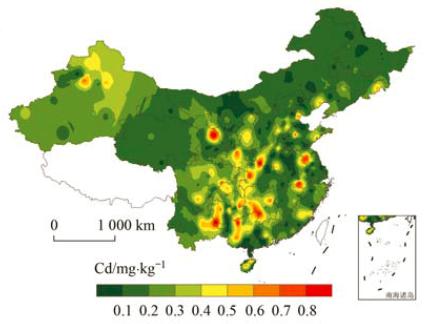 農(nóng)田重金屬鎘含量插值 農(nóng)田重金屬鎘含量插值