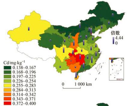 農(nóng)田土壤鎘含量 農(nóng)田土壤鎘含量