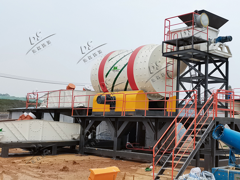 污染土壤淋洗修復(fù)現(xiàn)場 污染土壤淋洗修復(fù)現(xiàn)場